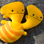 Thumbnail image for stuffed stuff: Double Fine 2HB (Two-Headed Baby) firstborn edition